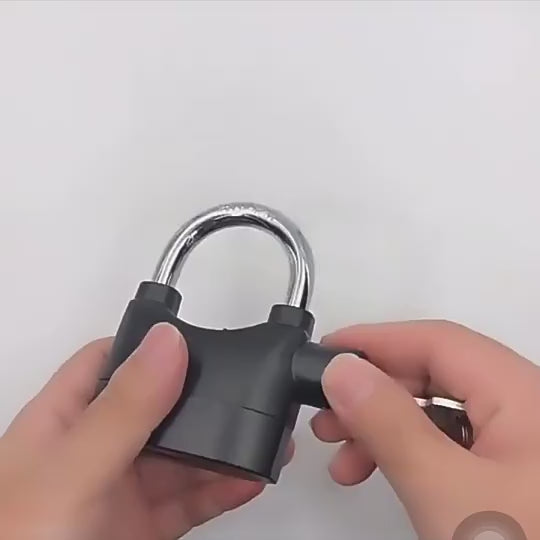 Cerradura De Seguridad Con Alarma Bloque